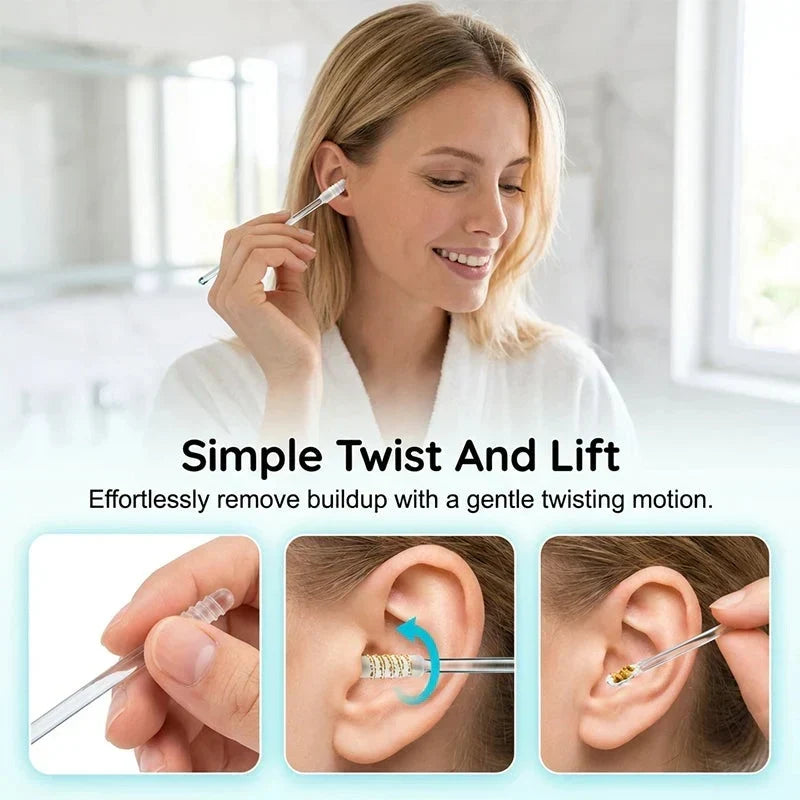 🔥Last Day-Buy 1 Get 1 Free🔥Sticky Ear Cleaning Sticks