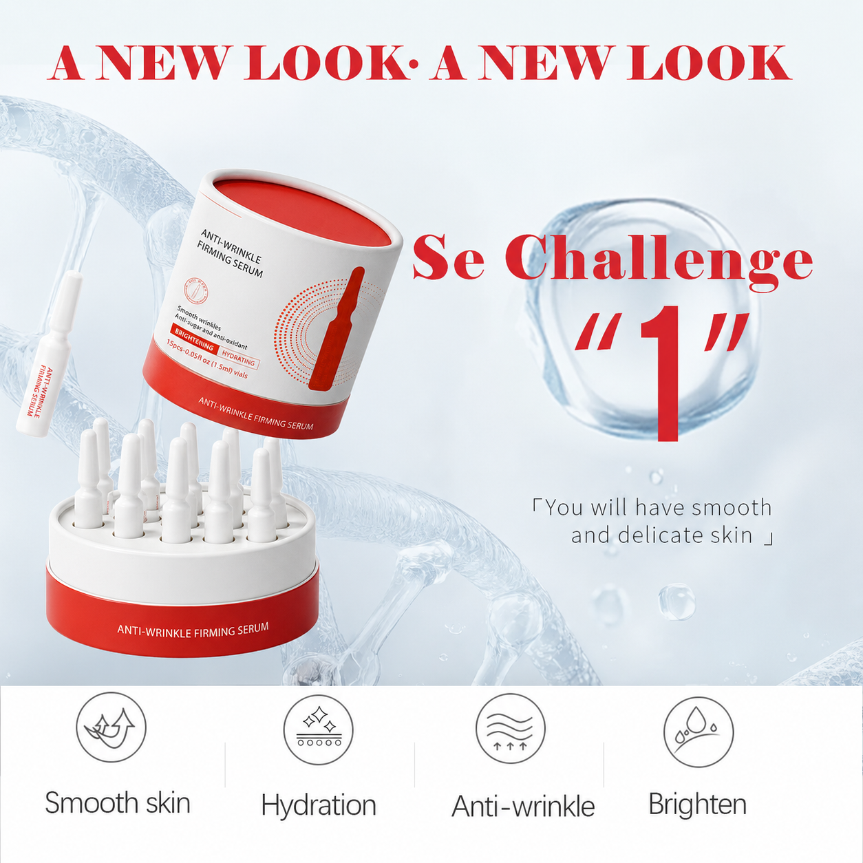 🔥Last Day-Buy 1 Get 1 Free🔥Anti-Aging & Wrinkle-Firming Essence for Smoother, Firmer-Looking Skin