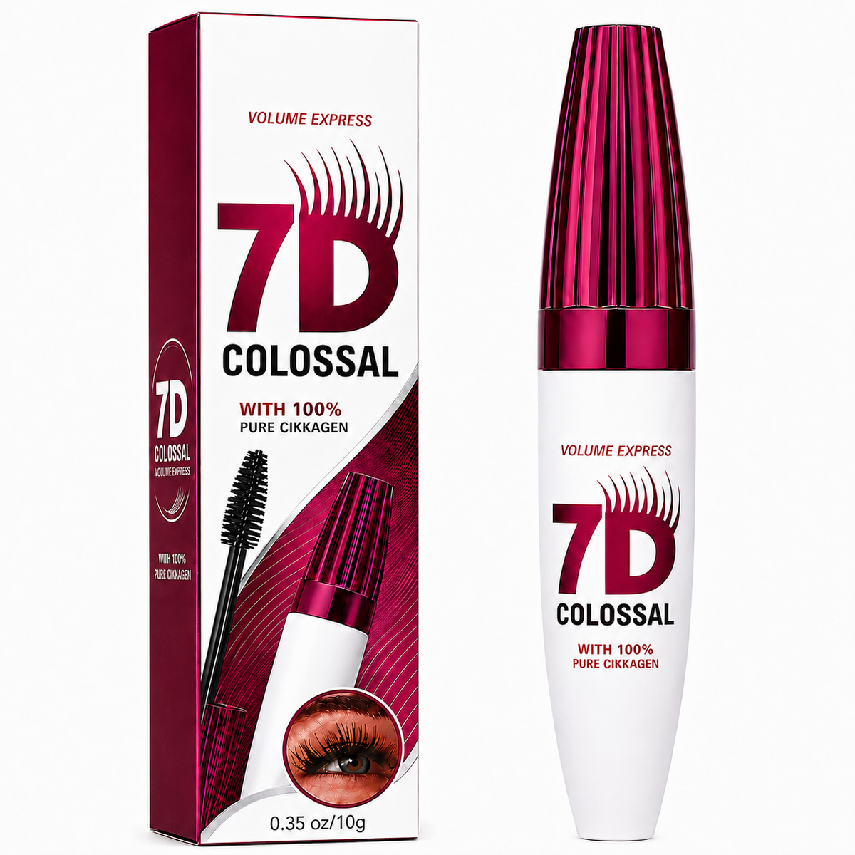 🔥Last Day-Buy 1 Get 1 Free🔥7D Waterproof Long Lasting Volume Mascara