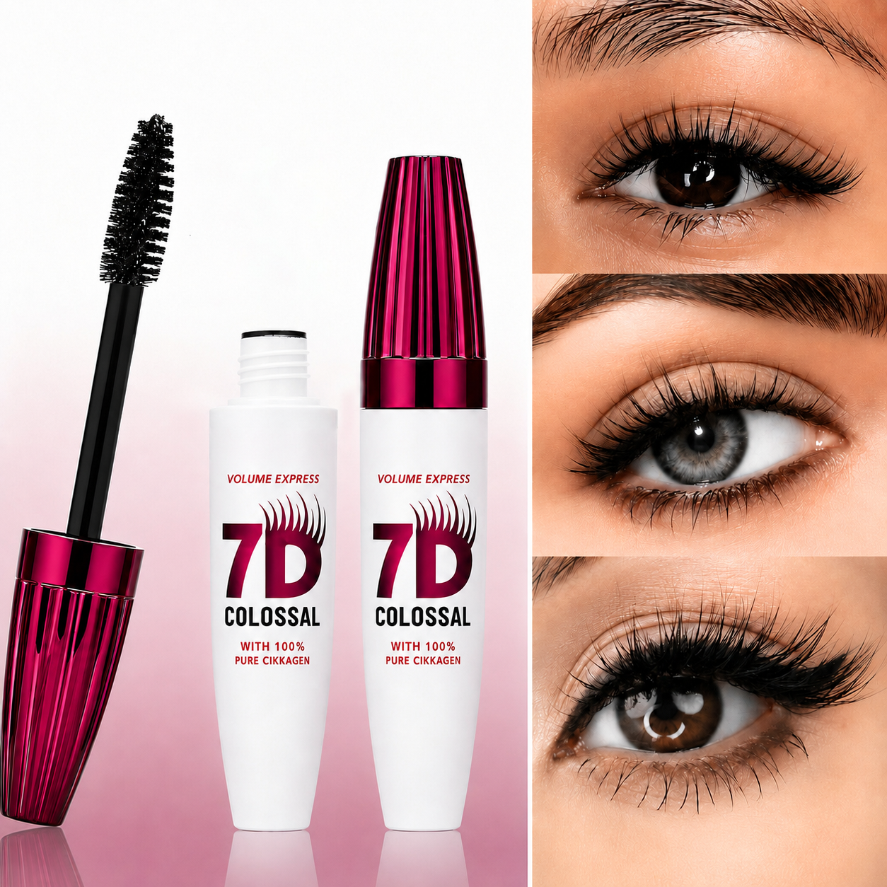 🔥Last Day-Buy 1 Get 1 Free🔥7D Waterproof Long Lasting Volume Mascara