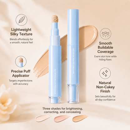 🔥Last Day-Buy 1 Get 1 Free🔥Dual-Effect Concealer & Powder Foundation