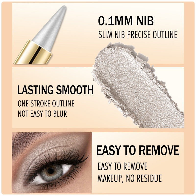 🔥Last Day-Buy 1 Get 1 Free🔥Waterproof Long-Wear Quick-Drying Gel Eyeliner Pencil