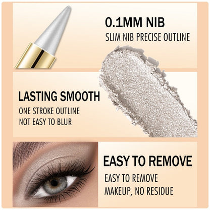 🔥Last Day-Buy 1 Get 1 Free🔥Waterproof Long-Wear Quick-Drying Gel Eyeliner Pencil