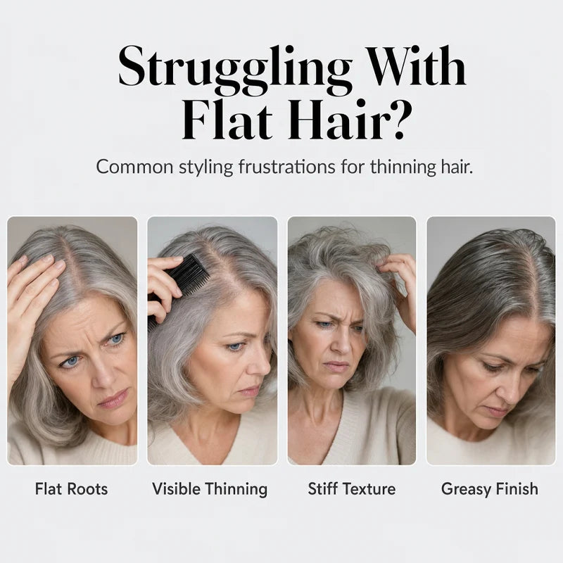 ⏳🔥Last Day-Buy 1 Get 1 Free🔥⏰Peach-Scented Volumizing & Setting Spray – Lightweight, Bouncy Hair & Long-Lasting Hold ✨